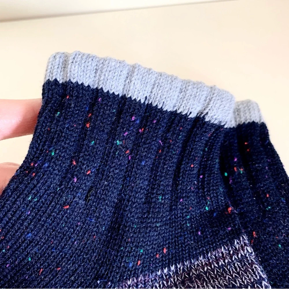 NWOT Rainbow confetti socks